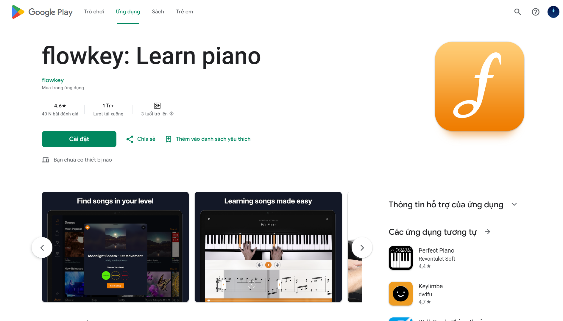Tự Học Piano Tại Nhà: Khám Phá Top App và Kênh YouTube Giúp Bạn Chinh Phục Phím Đàn 3 Anh chup man hinh 2025 08 18 225025