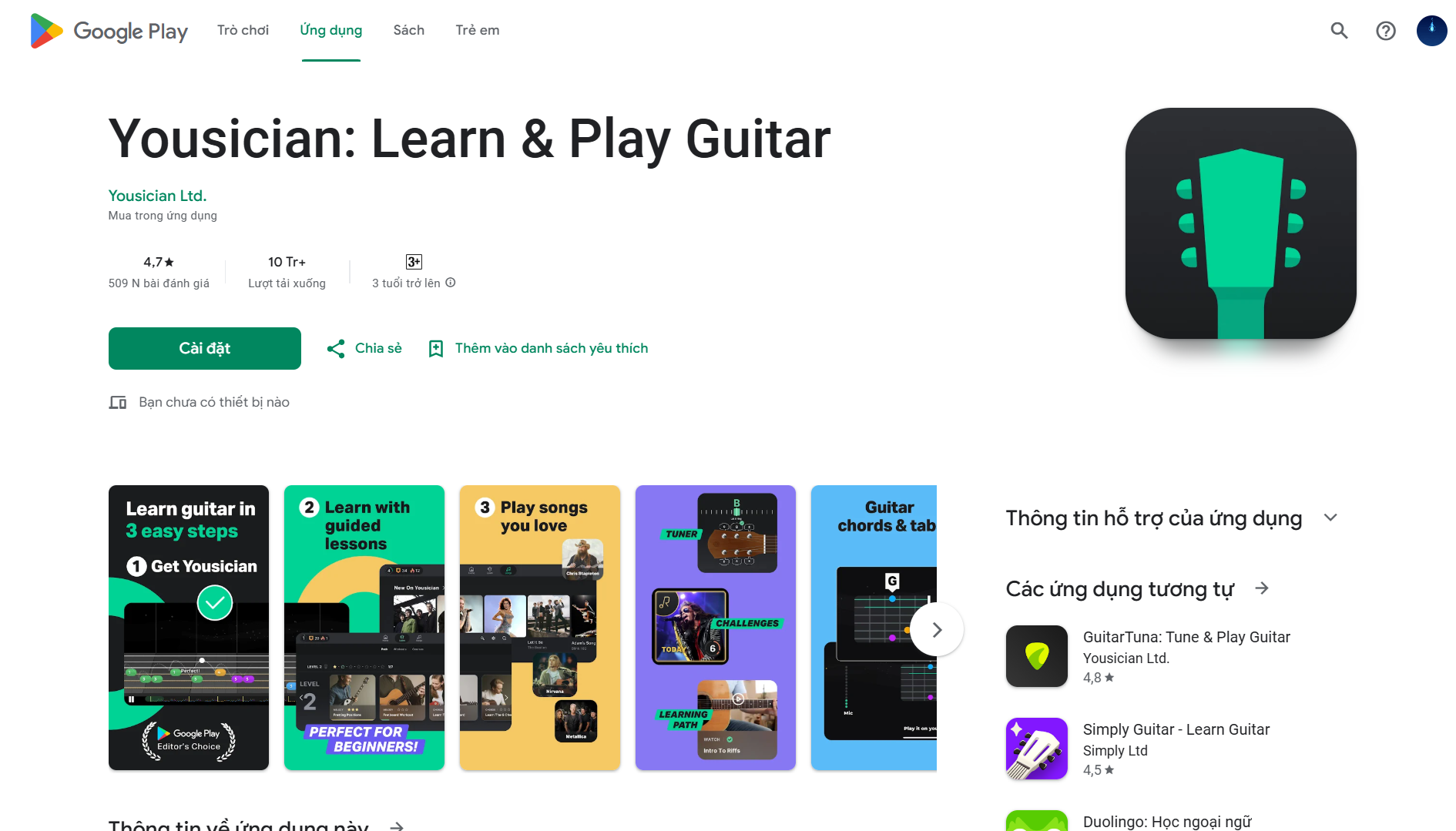 Tự Học Piano Tại Nhà: Khám Phá Top App và Kênh YouTube Giúp Bạn Chinh Phục Phím Đàn 4 Anh chup man hinh 2025 08 18 225354