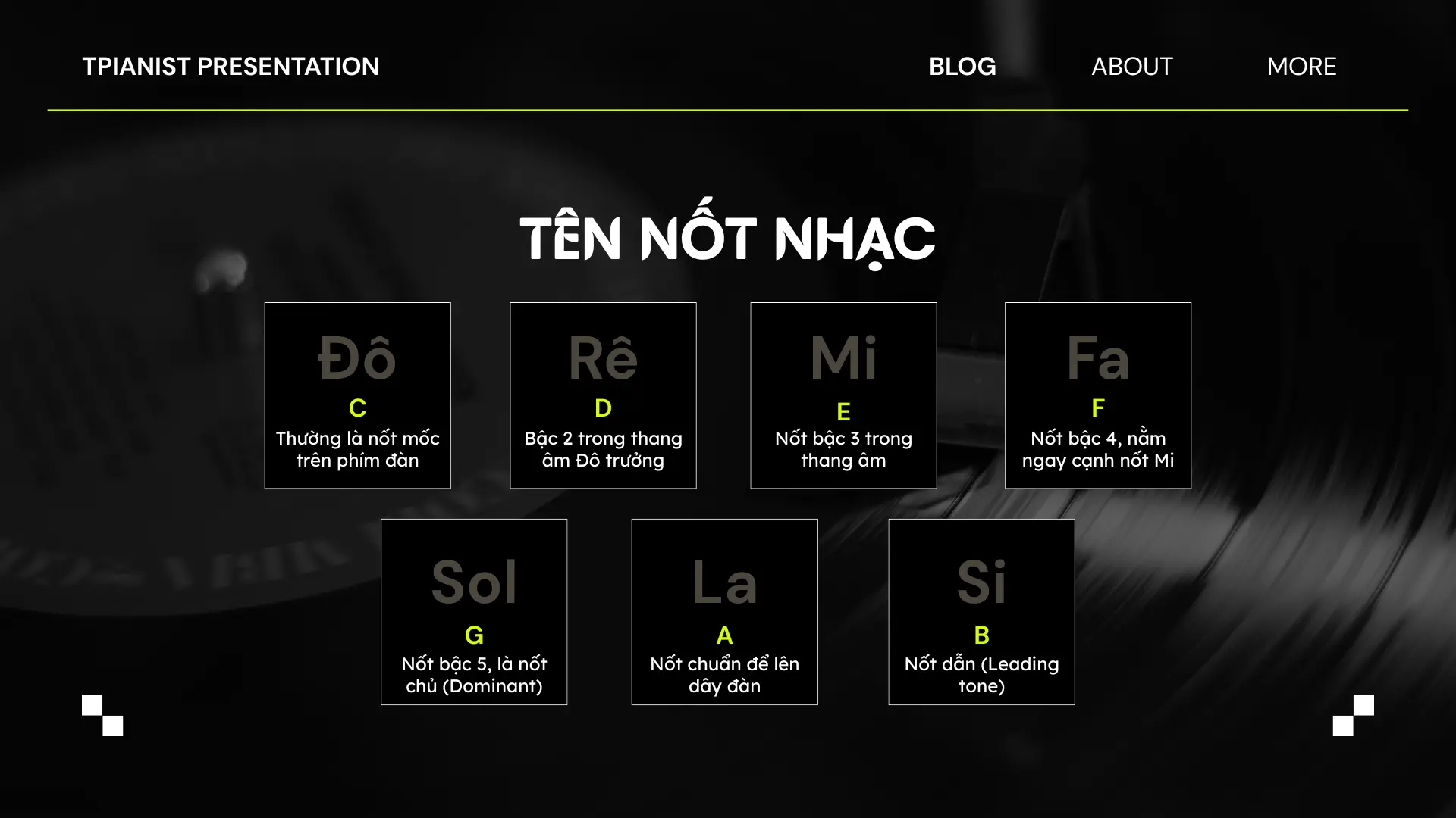 Học thuộc nốt nhạc trên phím đàn trong 7 ngày: Thử thách khả thi? 2 Phan loai theo Cao do Ten not nhac TPianist